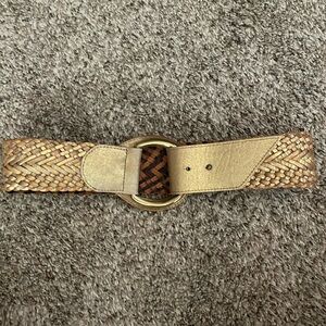Linea Pelle woven belt